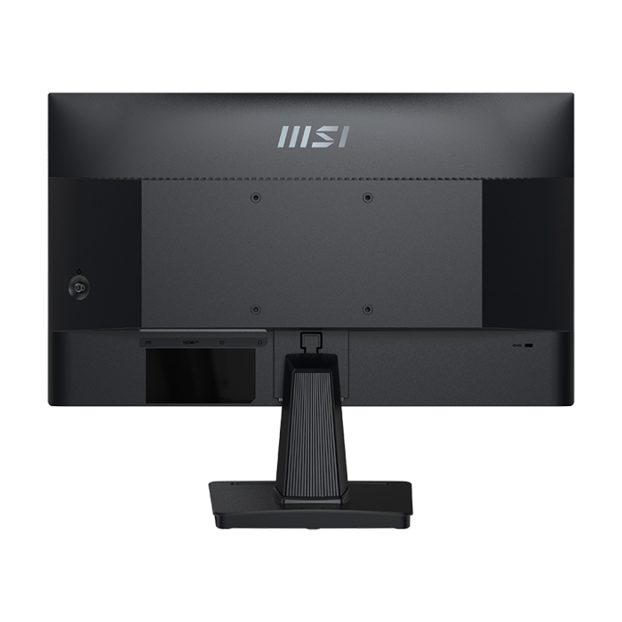 Monitor MSI PRO MP225, 21,5" Serie Profesional , Full HD (1920 x 1080), IPS,100 Hz, 1ms, 16:9, 1300:1, 1x D-Sub (VGA), 1x HDMI, Negro.