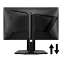 Monitor MSI 24.5" Flat Gaming - MSI G255PF E2, IPS, Full HD (1920X1080), 180Hz, 1ms, 16:9, 1000:1, AMD FreeSync, DisplayPort, HDMI, Negro