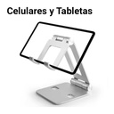 Soporte o Base para Celulares o Tablet O.E.M. Material Aluminio, ajustable para diferentes computadoras, color Negro. Computer pedestal (copia)