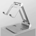Soporte o Base para Celulares o Tablet O.E.M. Material Aluminio, ajustable para diferentes computadoras, color Negro. Computer pedestal (copia)
