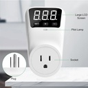 Protector de Voltaje Forza FVP-1201B - De 1 toma corriente de 110V, 18000 A, 900 joules, protege tu equipo de sobrecargas y caídas. (copia)