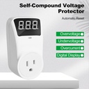 Protector de Voltaje Forza FVP-1201B - De 1 toma corriente de 110V, 18000 A, 900 joules, protege tu equipo de sobrecargas y caídas. (copia)