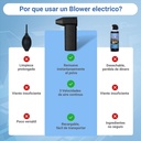 Soplador de aire eléctrico inalámbrico de 6000 mAh - para laptop, computadora, teclado, limpieza, migas de pelo de mascotas, luz led B0BBLXRGQC (copia)