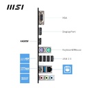 Tarjeta madre MSI PRO B760M-P DDR5 - LGA1700, Intel B760, 4x DDR5 6800Mhz(OC), PCI-Express 4.0, 2X M.2, DisplayPort, HDMI, VGA, 4X USB 2.0, 1X USB Tipo C
