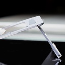 Abanico para Laptop Klip Xtreme Podium - Soporte para portátil, hasta 15.6", material aluminio, color plateado.