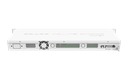 Conmutador de 24 puertos Gigabit con 2 jaulas SFP+ en carcasa de montaje en rack de 1U, arranque dual (RouterOS o SwitchOS). CRS326-24G-2S+RM
