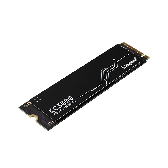 Unidad de Estado Sólido (SSD) Kingston KC3000 - Capacidad de 1024GB, 7000MB/s de lectura, 7000MB/s de escritura, NVMe PCIe Gen4, M.2 2280, NAND 3D TLC. SKC3000S/1024G