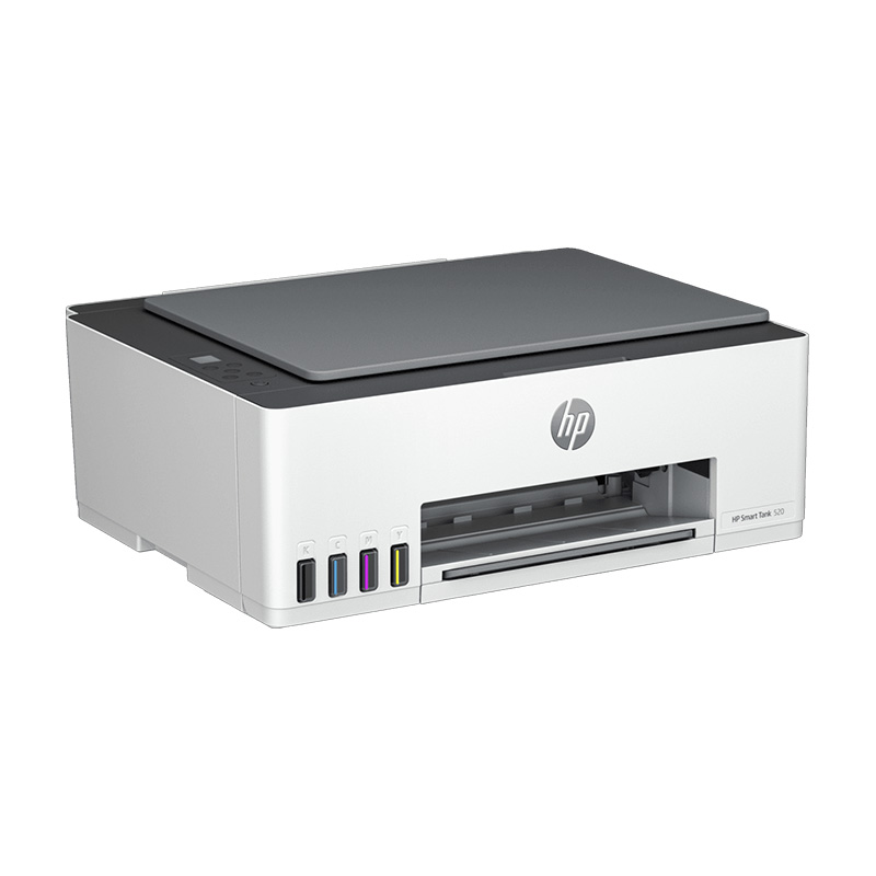 Impresora Multifuncional HP Smart Tank 520 - Impresora-escáner-copiadora, 12ppm negro, 5ppm color, resolución Hasta 4800 x 1200 dpi, usb 2.0. 1F3W2A