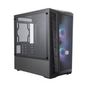 Caja Cooler Master MB311L ARGB - Para micro-ATX, mini-ITX, conectores 2x USB 3.0, ventana lateral, 2x abanico de 120mm. MCB-B311L-KGNN-S02