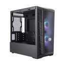 Caja Cooler Master MB311L ARGB - Para micro-ATX, mini-ITX, conectores 2x USB 3.0, ventana lateral, 2x abanico de 120mm. MCB-B311L-KGNN-S02