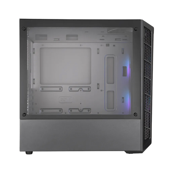 Caja Cooler Master MB311L ARGB - Para micro-ATX, mini-ITX, conectores 2x USB 3.0, ventana lateral, 2x abanico de 120mm. MCB-B311L-KGNN-S02