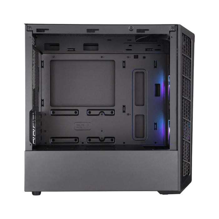 Caja Cooler Master MB311L ARGB - Para micro-ATX, mini-ITX, conectores 2x USB 3.0, ventana lateral, 2x abanico de 120mm. MCB-B311L-KGNN-S02