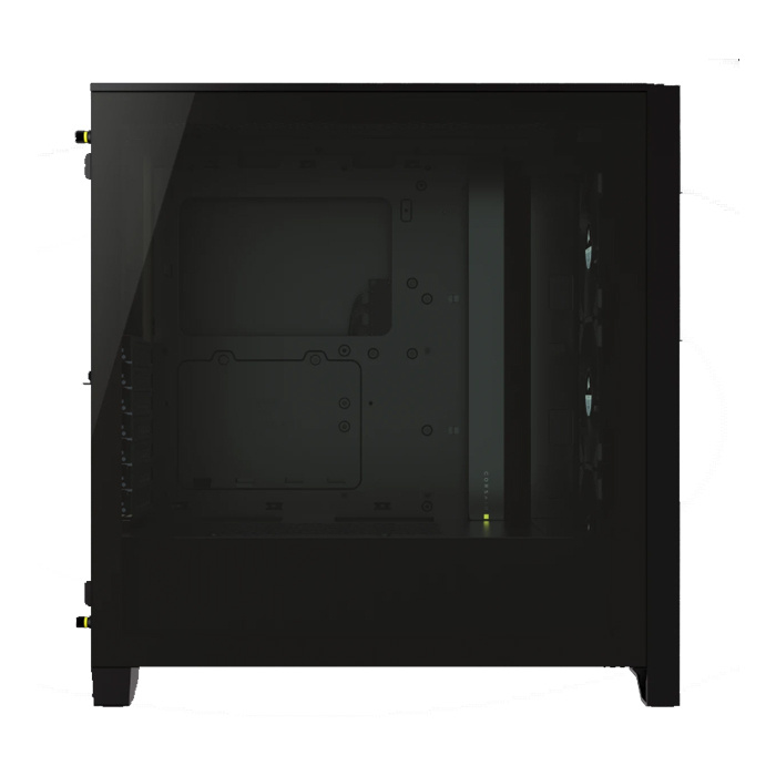 Case Gaming Corsair Icue 4000X Tempered Glass Mid-Tower Atx Black Cc-9011204-Ww