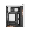 Caja Gamer Aerocool -Vidrio Templado, RGB, Para Micro ATX/mini ITX, Puertos USB3.0x1, USB2.0x2, Audio HD y micrófono, Color Blanco. CS-109-G-WT-V1