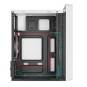 Caja Gamer Aerocool -Vidrio Templado, RGB, Para Micro ATX/mini ITX, Puertos USB3.0x1, USB2.0x2, Audio HD y micrófono, Color Blanco. CS-109-G-WT-V1