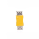 Acoplador USB VCOM - USB Tipo-A hembra/USB Tipo-A hembra, para extender cables USB Tipo-A Macho.