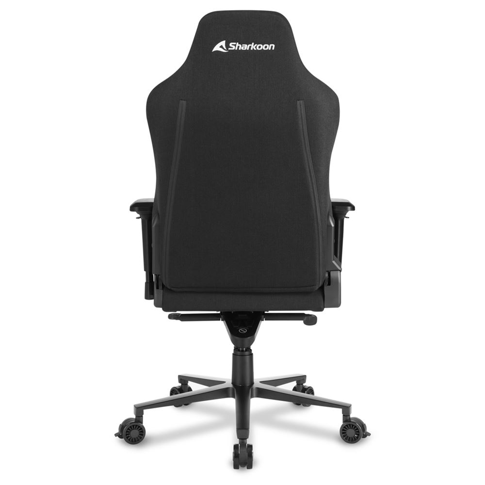 Silla Gamer Sharkoon Skiller SGS40 Fabric - Ajustable, estructura de acero, ajuste 90° y 160°, Capacidad 150kg, Negro. 4044951030705AF