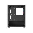 Caja Gamer Aerocool -Vidrio Templado, RGB, Para Micro ATX/mini ITX, Puertos USB3.0x1, USB2.0x2, Audio HD y micrófono, Color Negro. CS-111-G-BK-V2