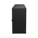 Caja Gamer Aerocool -Vidrio Templado, RGB, Para Micro ATX/mini ITX, Puertos USB3.0x1, USB2.0x2, Audio HD y micrófono, Color Negro. CS-111-G-BK-V2