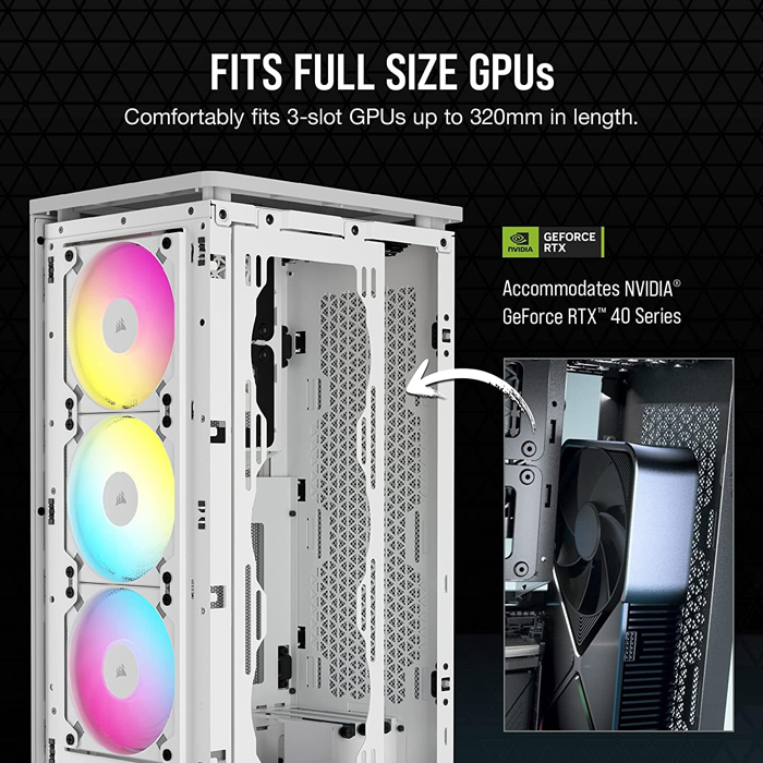 Case Gaming Corsair 2000D Arg Airflow Mini-Itx White Cc-9011247-Ww