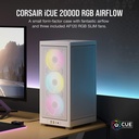 Case Gaming Corsair 2000D Arg Airflow Mini-Itx White Cc-9011247-Ww