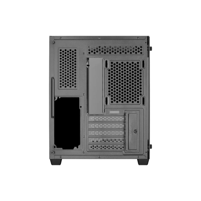Caja Gamer Aerocool -Vidrio Templado, RGB, Para ATX/Micro ATX/mini ITX, Puertos USB3.0x1, USB2.0x2, Audio HD y micrófono, Color Negro. DRYFT-G-BK-V1 