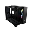 Case Gaming Corsair Doble Camara Media Torre 2500X Vidrio Templado Icue Link Rx RGB black Cc-9011267-Ww