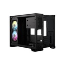 Case Gaming Corsair Doble Camara Media Torre 2500X Vidrio Templado Icue Link Rx RGB black Cc-9011267-Ww