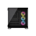 Case Gaming Corsair Doble Camara Media Torre 6500X Vidrio Templado 3 Icue Link Rx Rgb Black Cc-9011269-Ww