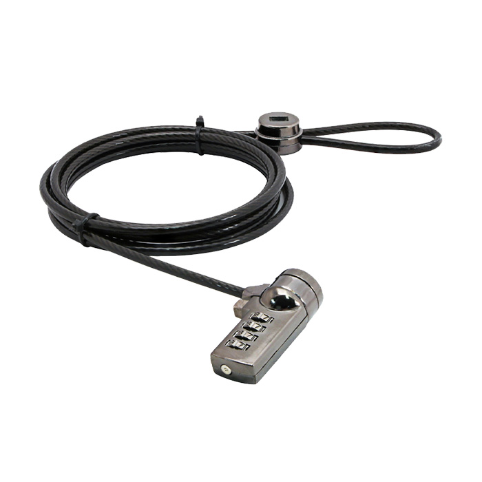 Cable de Seguridad Argom - para portátiles, candado de combinación, Kensington compatible.
