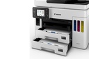 Impresora Multifuncional Canon PIXMA GX7010 - Impresora-escáner-copiadora-inalámbrica, tecnología de tanques de tinta, aproximandamente 9000 pág. negro, 21000 pág. color, Wifi, Usb, Fax. PIXMA GX7010