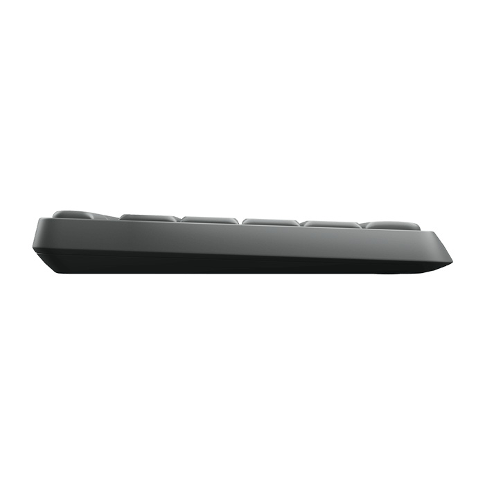 Teclado Logitech Wireless Desktop MK235 - Compacta combinación de teclado y ratón, inalámbricos, receptor usb, español, color negro. 920-007901