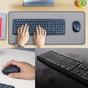 Teclado Logitech Wireless Desktop MK235 - Compacta combinación de teclado y ratón, inalámbricos, receptor usb, español, color negro. 920-007901