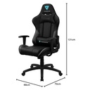Silla Aerocool Thunderx3 Ec3-Black(Steel Base) Tegc-2027101.17