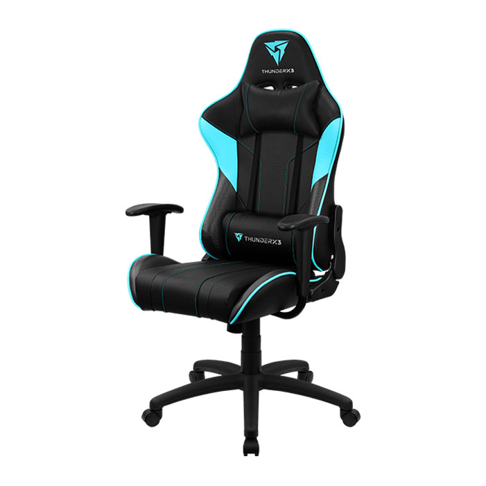 Silla Aerocool Thunderx3 Ec3-Black-Cyan(Steel Base) Tegc- 2027101.C7