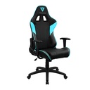 Silla Aerocool Thunderx3 Ec3-Black-Cyan(Steel Base) Tegc- 2027101.C7