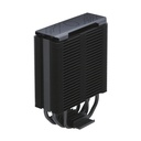Enfriador Cooler Master Hyper 212 Halo Black ARGB RR-S4KK-20PA-R1 - Para procesador, Socket Intel 1700 / 1200 / 1151 / 1150 / 1155 / 1156, Socket AMD AM4/AM5, 4 tubos de calor, conector 4 pines, negro
