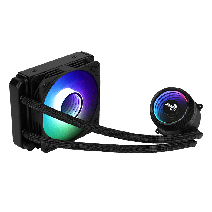 Enfriamiento Liquido Aerocool Mirage L120 Argb 120Mm Negro, ACLA-MR12117.73