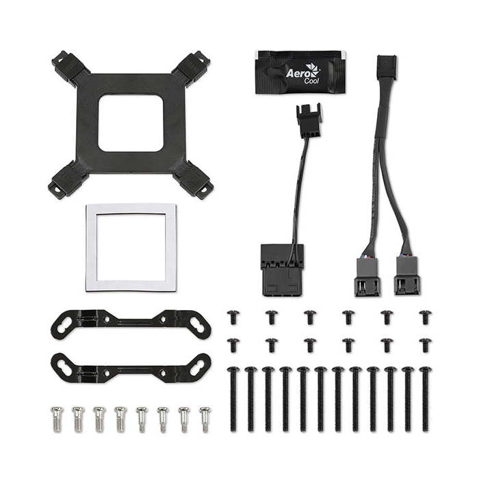 Enfriamiento Liquido Aerocool Mirage L120 Argb 120Mm Negro, ACLA-MR12117.73