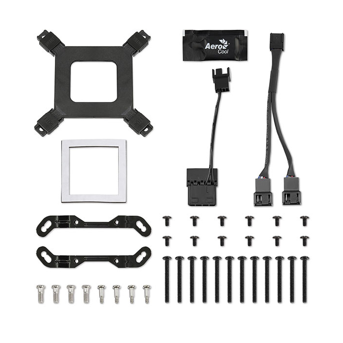 Enfriamiento Liquido Aerocool Mirage L120 White Argb 120Mm, ACLA-MR12127.72