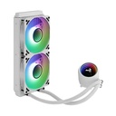 Enfriamiento Liquido Aerocool Mirage L240 White Argb 240Mm, ACLA-MR24127.73