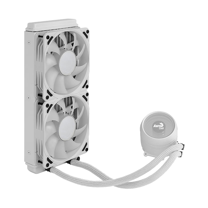Enfriamiento Liquido Aerocool Mirage L240 White Argb 240Mm, ACLA-MR24127.73