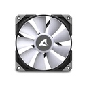 Enfriamiento Liquido Sharkoon S80 RGB AIO 240Mm, Logotipo Giratorio RGB Negro, 4044951038008