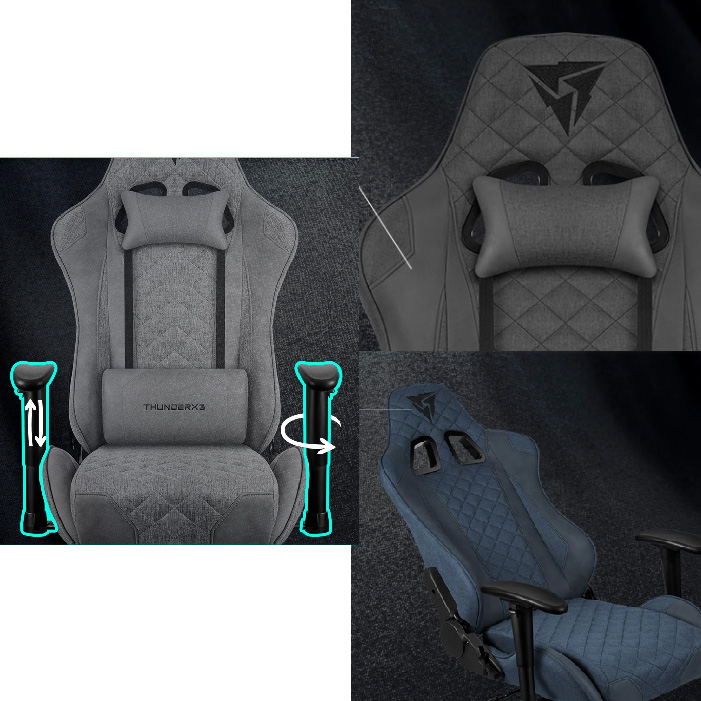 Silla Aerocool Thunderx3 Tgc12-Loft Blue Tegc-206310B.B1