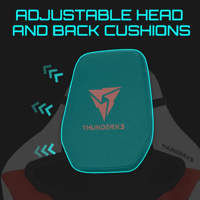 Silla Aerocool Thunderx3 Xc3 Ember Red Red/Negro/White Tegc- 2049101.R1