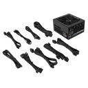 Fuente de Poder Aerocool -Potencia de 1000W modular, 24 pines ATX 3.0, conectores 2x 8 pines (4+4), 4x 8pines (6+2) PCI-E, 8x SATA, 80 plus gold. ACPG-IMK0FUC.31