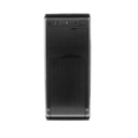Caja Mid-Tower ATX/MicroAtx CS513GNC05, concectores 2x USB 2.0, 1x puerto audifono, 1x puerto microfono , Fuente de 600W color negro. CS512GNC12