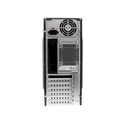 Caja Mid-Tower ATX/MicroAtx CS513GNC05, concectores 2x USB 2.0, 1x puerto audifono, 1x puerto microfono , Fuente de 600W color negro. CS512GNC12