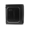 Caja Mid-Tower ATX/MicroAtx CS513GNC05, concectores 2x USB 2.0, 1x puerto audifono, 1x puerto microfono , Fuente de 600W color negro. CS512GNC12