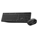 Teclado Y Mouse Genius Rs2 KM-8206S, Inalámbrico Silencioso, Negro 31340017401